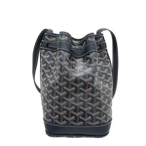 designer goyard bucket|goyard blue handbags.